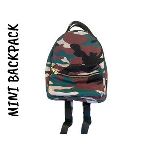 Camouflage Mini Backpack